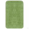 2 részes zöld szövet fürdőszobaszőnyeg-garnitúra