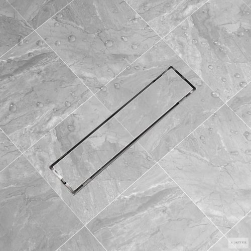 530x140 mm rozsdamentes acél lineáris zuhany csatorna