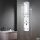 Ezüstszínű zuhanypanel 25 x 43 x 120 cm