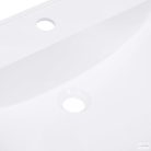 Fehér SMC beépíthető mosdókagyló 800 x 460 x 130 mm