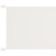 Fehér oxford-szövet függőleges napellenző 60x360 cm