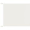 Fehér oxford-szövet függőleges napellenző 100 x 800 cm