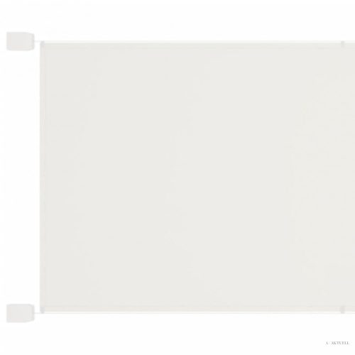 Fehér oxford-szövet függőleges napellenző 180 x 1200 cm