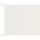 Fehér oxford-szövet függőleges napellenző 180 x 1200 cm