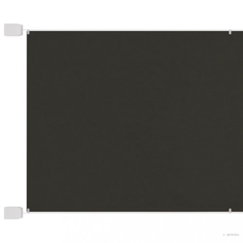 Antracitszürke oxford-szövet függőleges napellenző 60 x 800 cm
