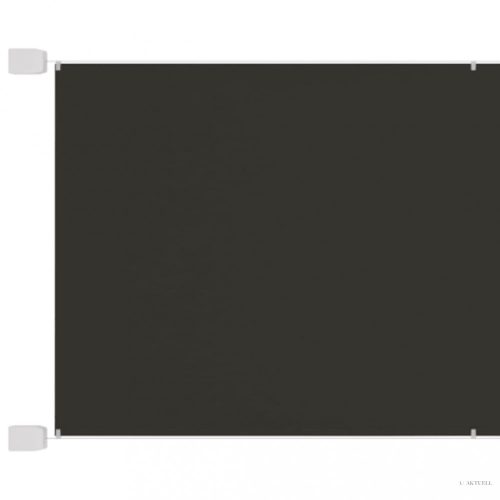 Antracitszürke oxford-szövet függőleges napellenző 140x270 cm
