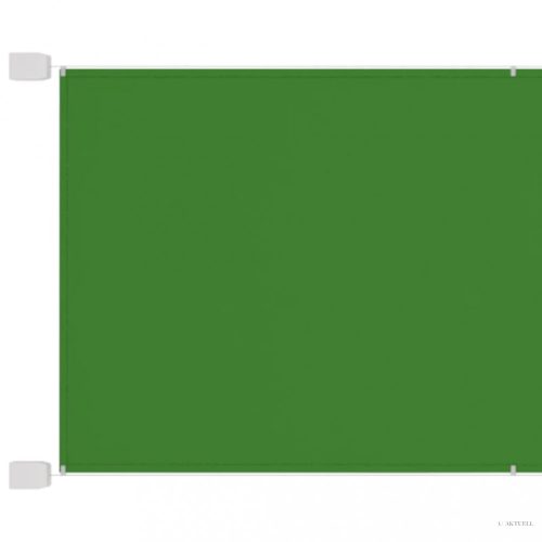 Világoszöld oxford-szövet függőleges napellenző 100x420 cm