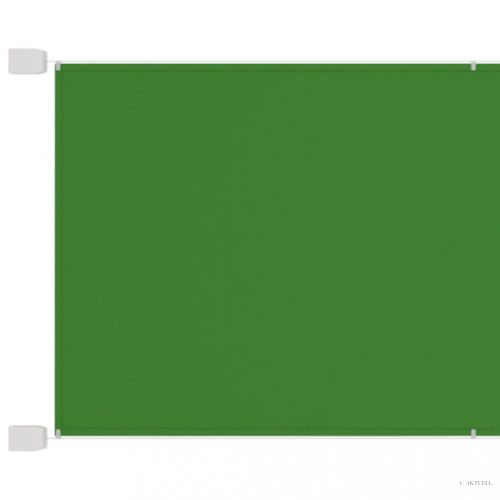 Világoszöld oxford-szövet függőleges napellenző 140 x 600 cm