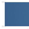 Kék oxford-szövet függőleges napellenző 100x270 cm