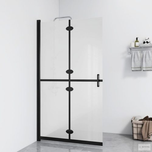 ESG tejüveg összecsukható zuhanyfal 90 x 190 cm