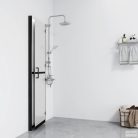 ESG tejüveg összecsukható zuhanyfal 120 x 190 cm