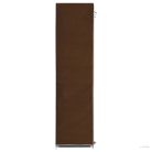 282454  Wardrobe with Compartments and Rods Brown 150x45x175 cm Fabric