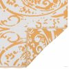 Narancssárga-fehér PP kültéri szőnyeg 190 x 290 cm