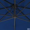 Azúrkék konzolos napernyő acélrúddal 300 cm