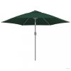 Zöld kültéri napernyőponyva 300 cm