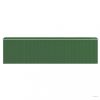 Zöld horganyzott acél kerti fészer 192x772x223 cm