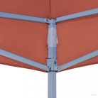 Terrakotta tető partisátorhoz 3 x 3 m 270 g/m²