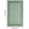 Zöld PP kültéri szőnyeg 140x200 cm