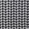 Fekete PP kültéri szőnyeg 80 x 250 cm