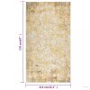 Sárga lapos szövésű kültéri szőnyeg 115 x 170 cm