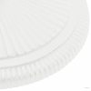 Fehér öntöttvas napernyőtalp 45 x 45 x 30 cm