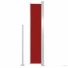 Piros kihúzható terasznapellenző 160 x 500 cm