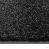 Fekete kimosható lábtörlő 40 x 60 cm