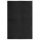 Fekete kimosható lábtörlő 120 x 180 cm