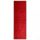 Piros kimosható lábtörlő 60 x 180 cm