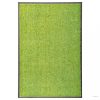 Zöld kimosható lábtörlő 60 x 90 cm