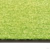 Zöld kimosható lábtörlő 60 x 90 cm