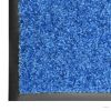 Kék kimosható lábtörlő 60 x 90 cm