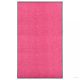 Rózsaszín kimosható lábtörlő 90 x 150 cm
