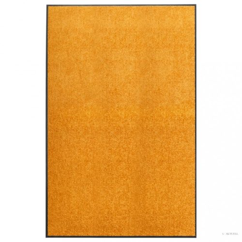 Narancssárga kimosható lábtörlő 120 x 180 cm