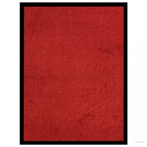 Piros lábtörlő 60 x 80 cm