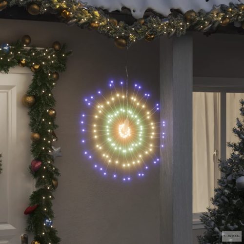 Karácsonyi többszínű csillagfény 140 db LED 17 cm