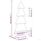 Fekete fém karácsonyfa dekorációhoz 90 cm