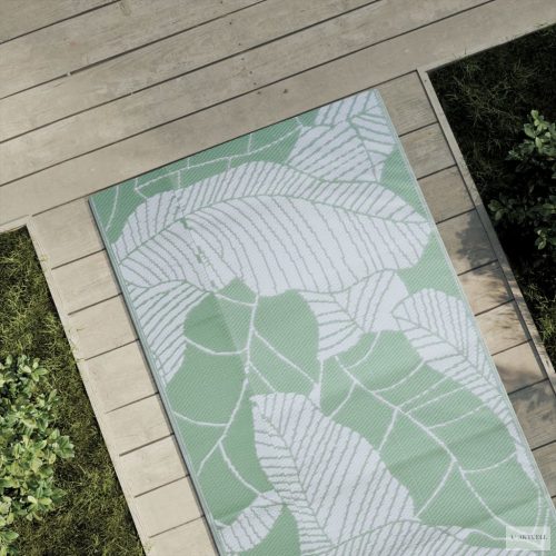 Zöld polipropilén kültéri szőnyeg 80 x 250 cm