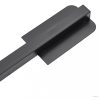 Fényes fekete acél összecsukható napernyőtalp rúdhoz Ø38/48 mm