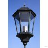 Brighton Kültéri Lámpa 3-Karú 230 cm Sötétzöld/fekete