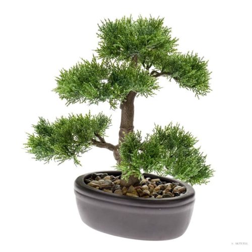 Emerald zöld cédrus műbonsai 32 cm 420001