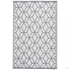 Esschert Design szürke és fehér kültéri szőnyeg 180 x 121 cm OC25