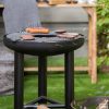 RedFire fekete acél barbecue plancha grillező