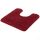 430255 Kleine Wolke Toilet Rug "Relax" 55x55cm Ruby Red