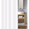 430283 Kleine Wolke Shower Curtain "Phoenix" 180x200 cm White