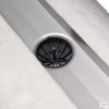 SCHÜTTE zuhany padlólefolyó rozsdamentes acél burkolattal 95,5 cm