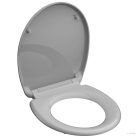 SCHÜTTE GREY duroplast WC-ülőke lágyan záródó gyorskioldással