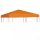 Narancssárga pavilon tetőponyva 310 g/m², 3 x 3 m
