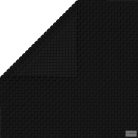 Fekete polietilén medence takaró 549 x 274 cm