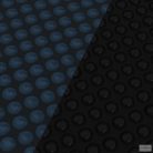 Fekete és kék napelemes lebegő PE medencefólia 488 x 244 cm